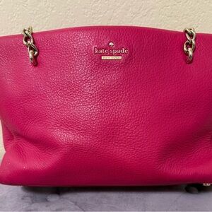 Kate Spade Pink Leather Shoulder Bag